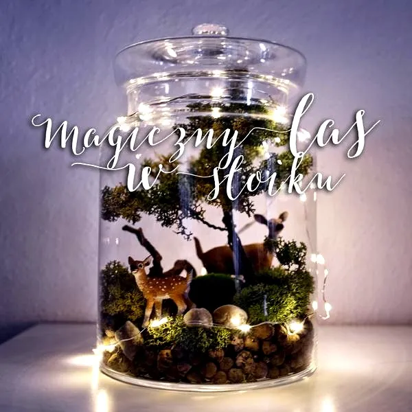 Stwórz magiczny las w słoiku dla przedszkola – krok po kroku z niezbędnymi materiałami