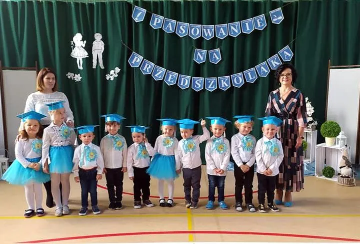 Ceremonia pasowania w przedszkolu