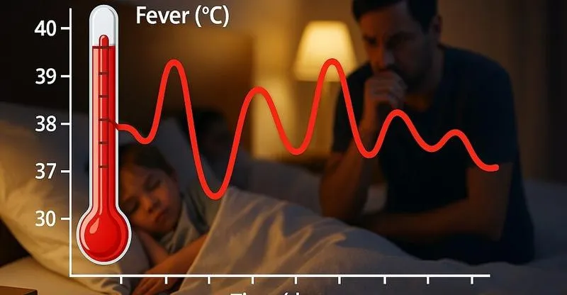 Dziecko z gorączką