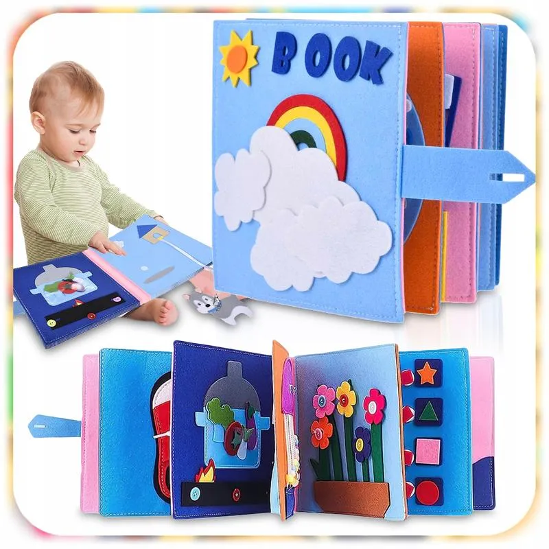 Książeczka sensoryczna Montessori