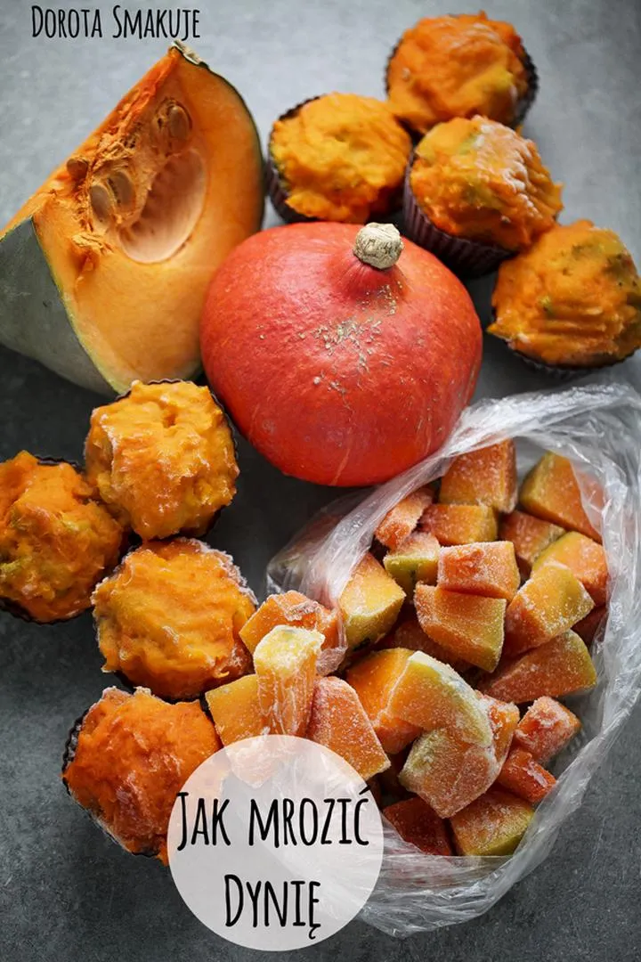 Mrożenie dyni dla niemowlaka
