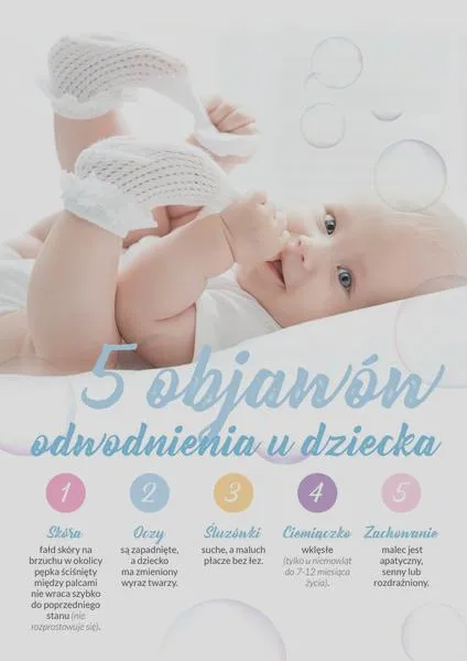 Objawy odwodnienia niemowlaka