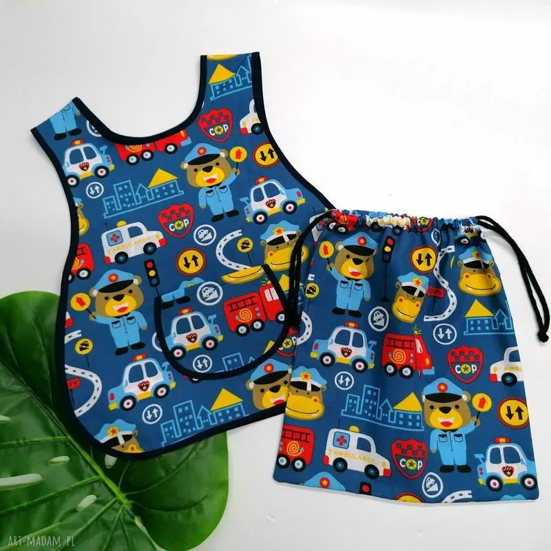 Szycie fartuszka dla przedszkolaka